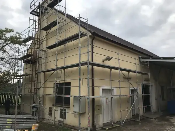 Realizace fasády Kladno Vrapice