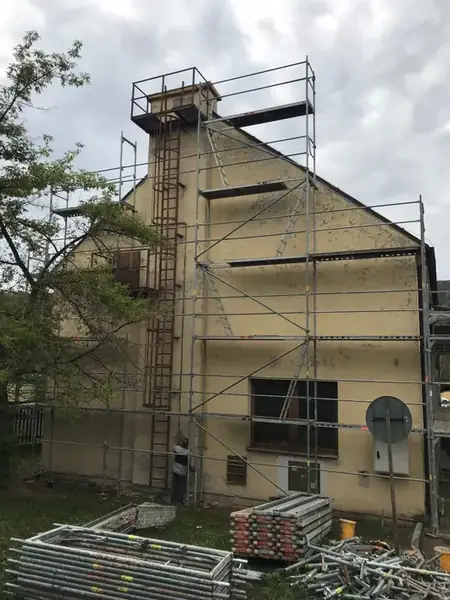 Realizace fasády Kladno Vrapice — fotografie 2