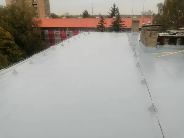 Ploché střechy, pokrývačství, tesařství