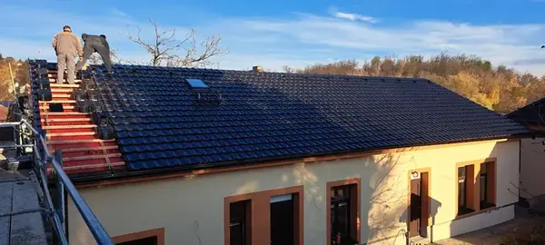 Zateplení rodinného domu včetně kompletní rekonstrukce střechy, Libušín — fotografie 38